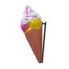 Applique murale glace 3 boules chantilly