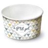 Pot en carton 90ml - 1 boule