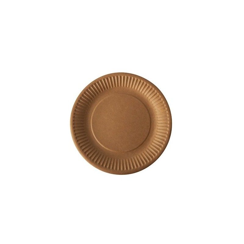 Assiette kraft Ø19cm