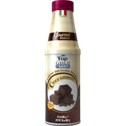 Topping Glace Chocolat Noir Fabbri bouteille 950g