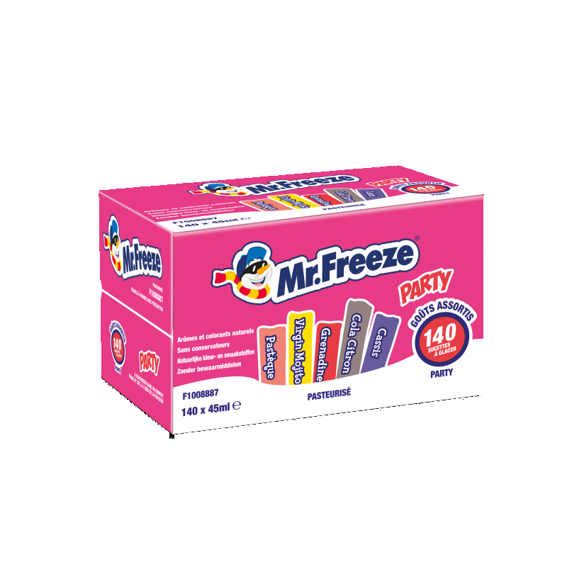 Mr Freeze assortiment party 140x45ml